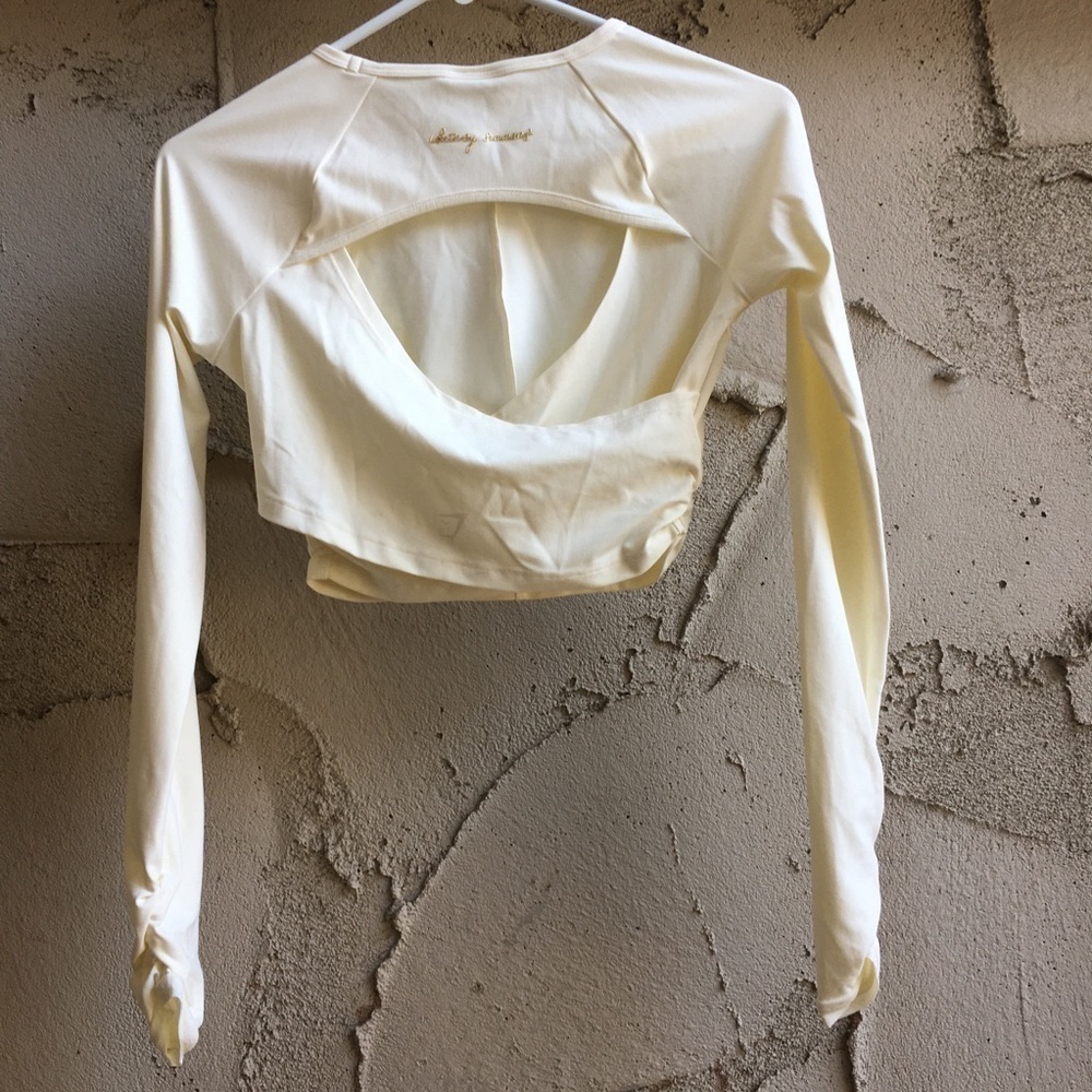 Gymshark Whitney Simmons Long Sleeve Crop Top Size S